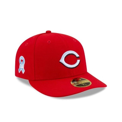 Cincinnati Reds Gorra | New Era MLB Father's Day Low Profile 59fifty Fitted Cap Mexico - Rojos